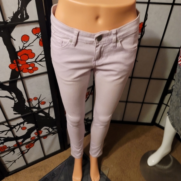 MOSSIMO LADIES PREMIUM DENIM SOFT LAVENDAR/SIZE 2 - Picture 10 of 10
